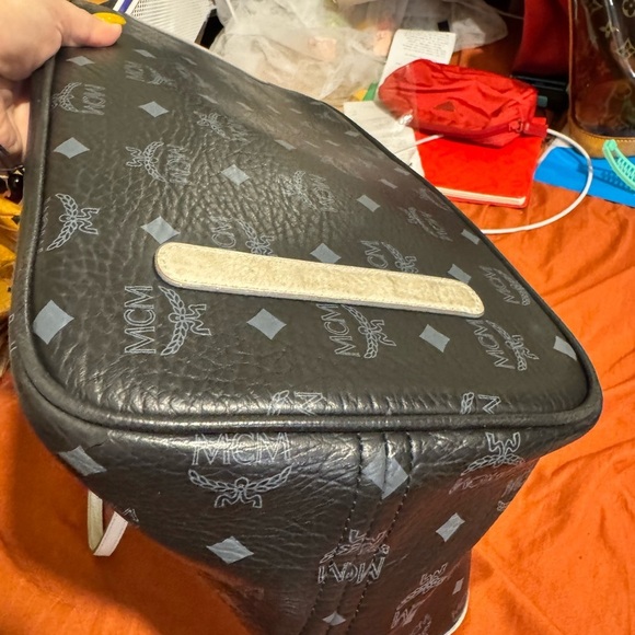 MCM Black and Gray Women's Tote Neverfull Bag - Picture 6 of 16